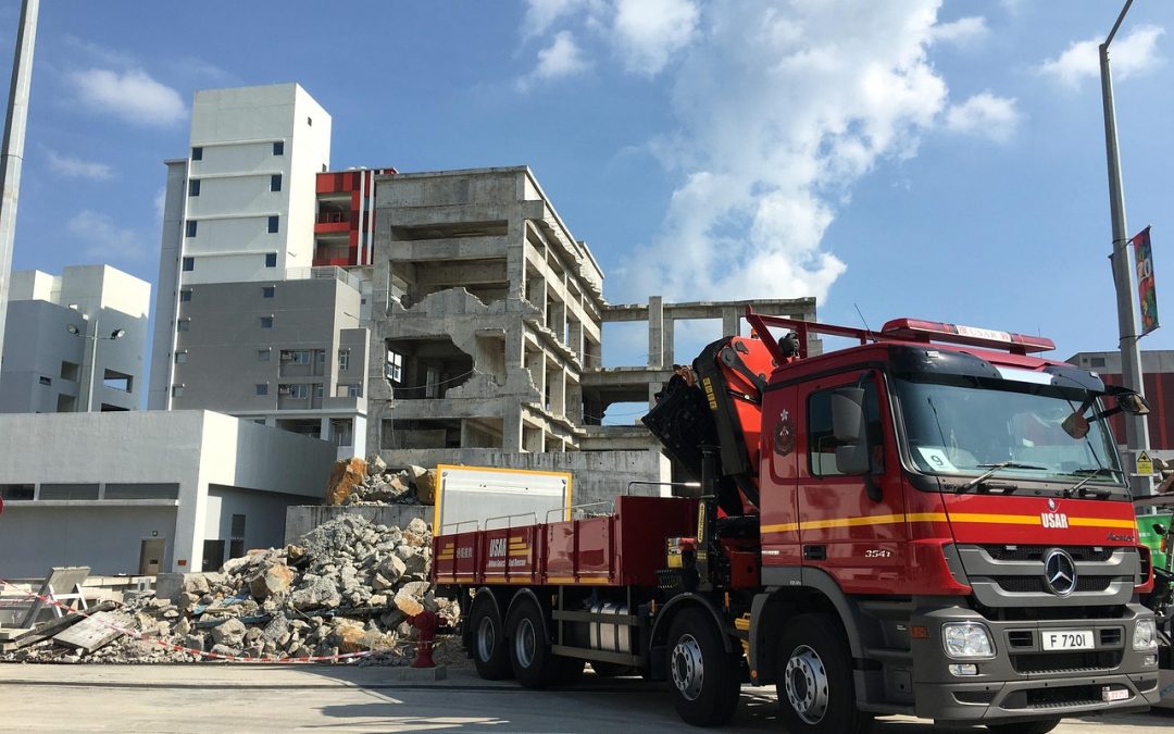 Latihan Simulasi Dinas Damkar Kotawaringin Barat di Kantor Walikota